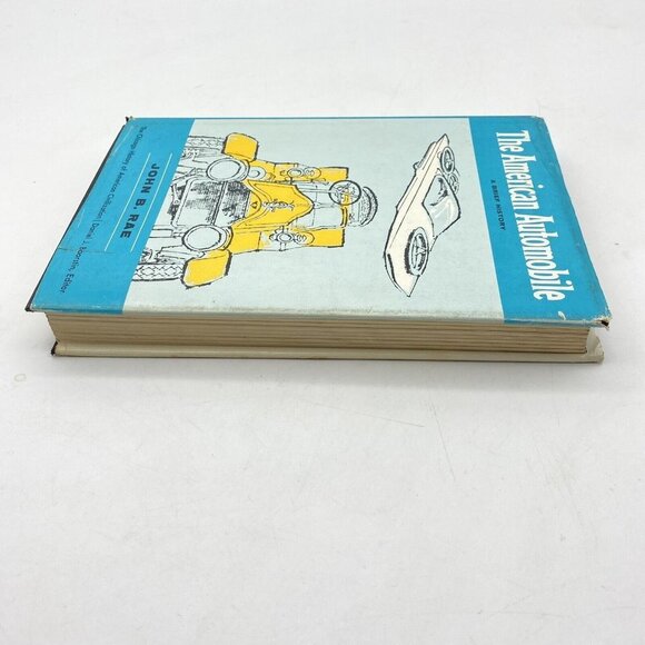 The American Automobile: A Brief History by John B. Rae - 1965, 1st Ed Hardcover - Picture 6 of 16